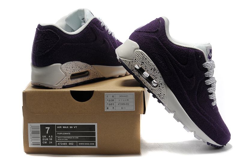 Nike Air Max Shoes Womens Purple/White Online